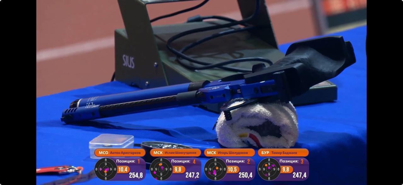 Спортсмен из Богородского округа Антон Аристархов успешно выступил в финале Кубка России по пулевой стрельбе