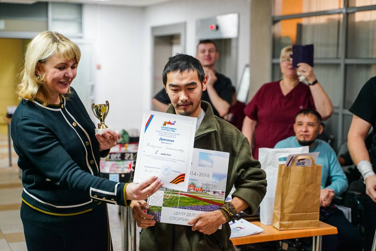 В Химках прошёл турнир по настольному хоккею для участников СВО В Химках прошёл турнир по настольному хоккею для участников СВО