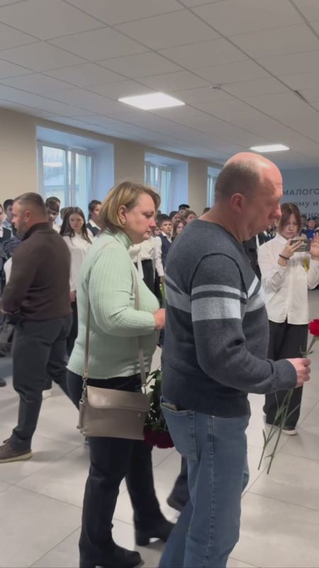 Константин Михальков: В Солнечногорске открыли «Парту Героя» в честь Вячеслава Вощевоза