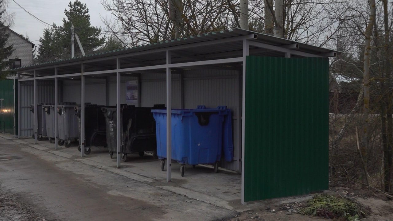 В ТУ «Гжель» установили три новые контейнерные площадки для мусора В ТУ «Гжель» установили три новые контейнерные площадки для мусора