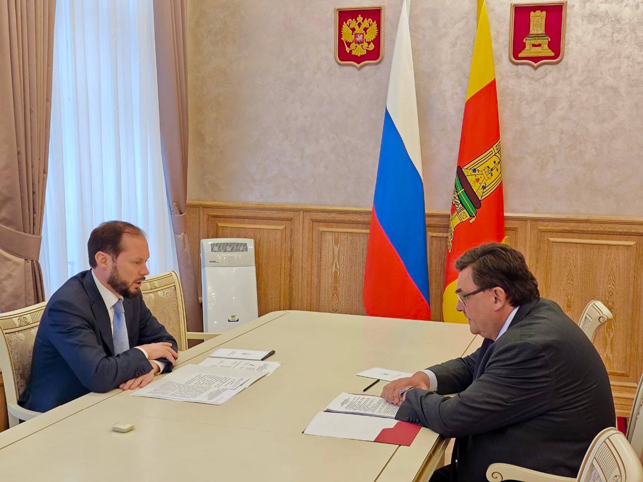 Константин Чуйченко совершил рабочую поездку в Тверскую область