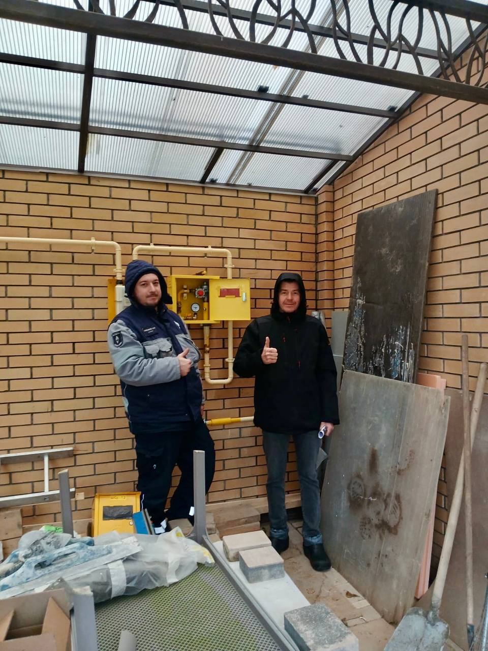 Подключили к газу дом нового абонента в Софрино, Пушкинский городской округ Подключили к газу дом нового абонента в Софрино, Пушкинский городской округ