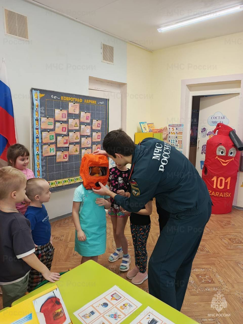 В детских садах Зарайска продолжаются тематические занятия В детских садах Зарайска продолжаются тематические занятия