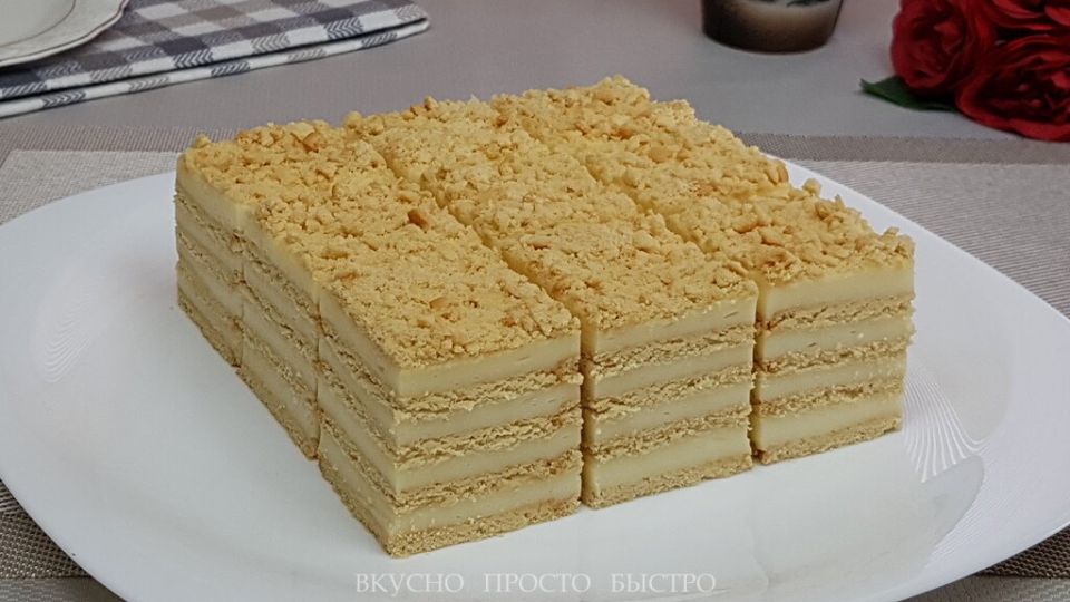 Торт Пломбир: Нежность и Вкус без Выпечки