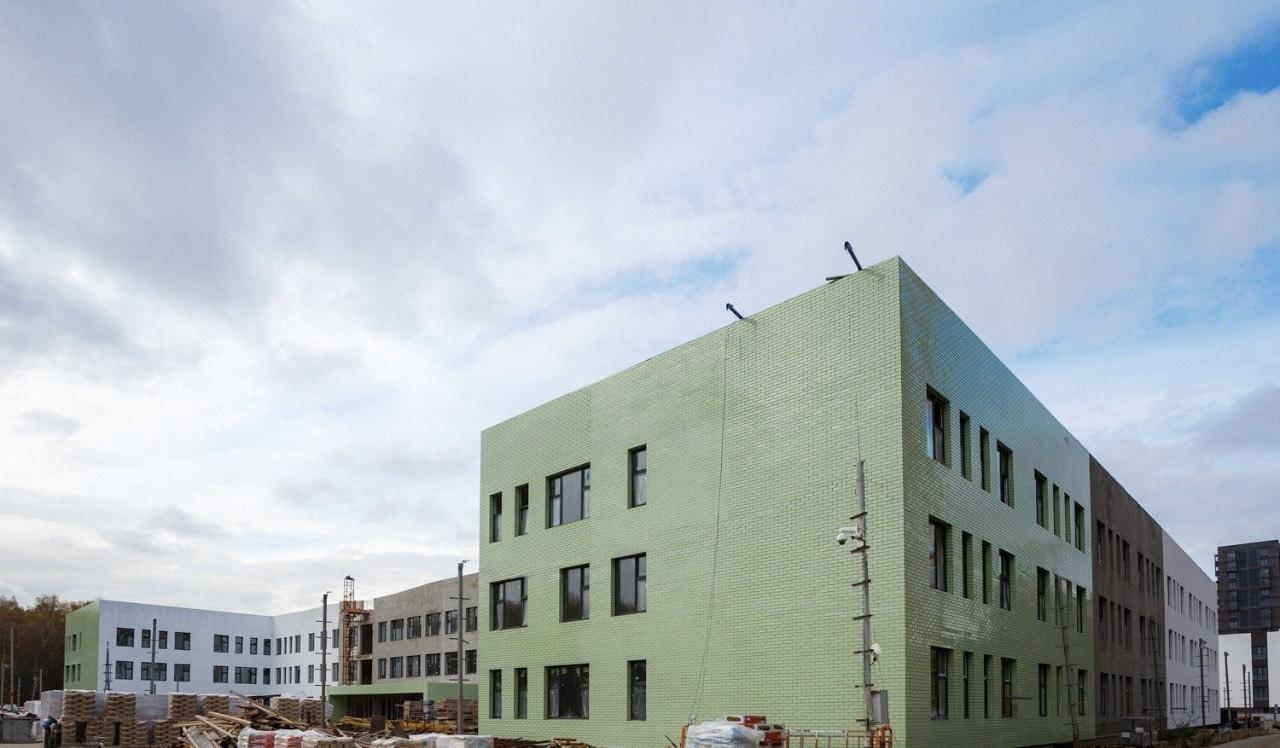 Завершен монолитный каркас школы № 3 в ЖК «Томилино Парк»