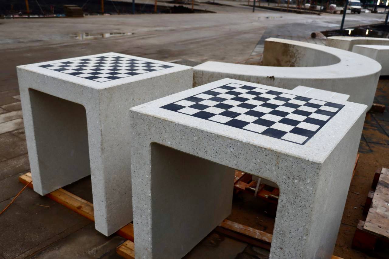 Ступинские депутаты проверили реконструкцию пешеходной зоны на проспекте Победы Ступинские депутаты проверили реконструкцию пешеходной зоны на проспекте Победы