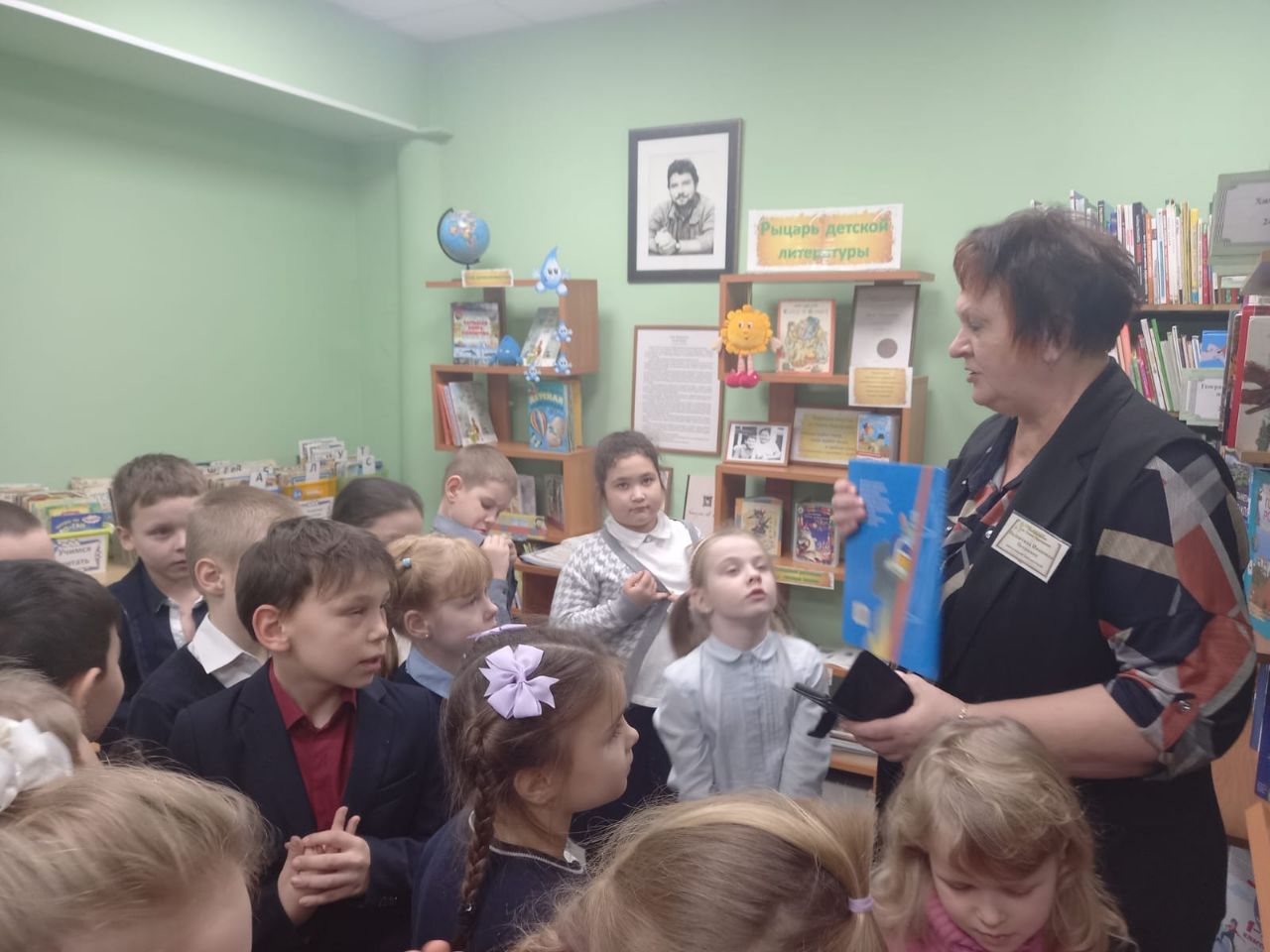 Столбовская Кургузовка открывает двери новым читателям Столбовская Кургузовка открывает двери новым читателям