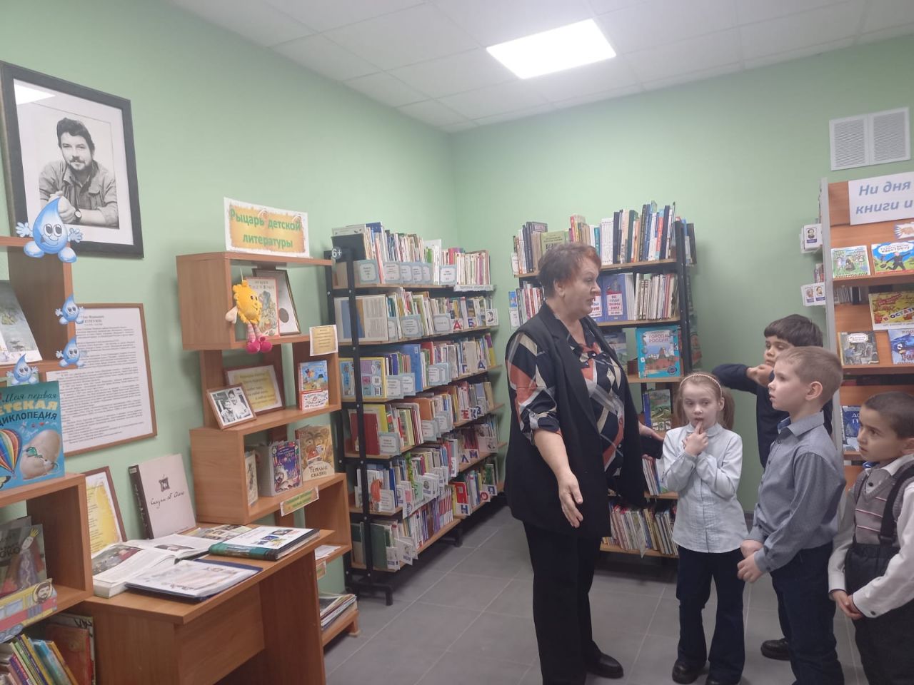 Столбовская Кургузовка открывает двери новым читателям Столбовская Кургузовка открывает двери новым читателям