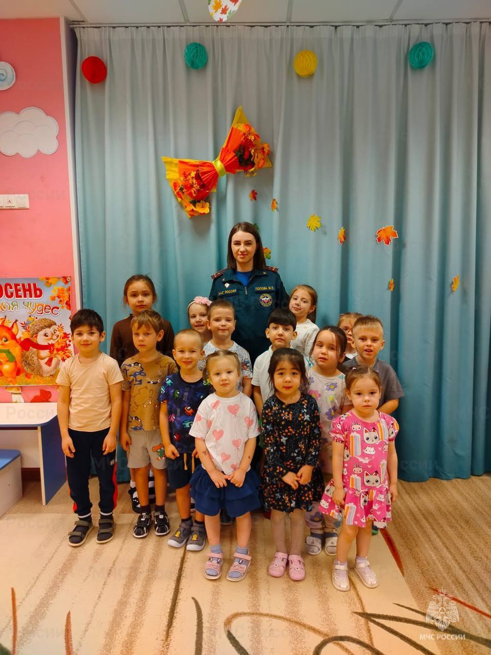 В щёлковском детском саду «БонБонс» прошел урок пожарной безопасности В щёлковском детском саду «БонБонс» прошел урок пожарной безопасности
