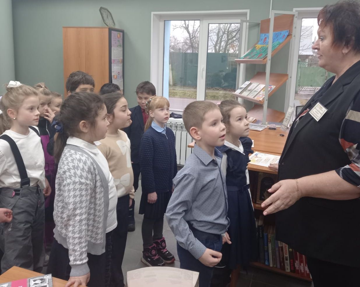 Столбовская Кургузовка открывает двери новым читателям Столбовская Кургузовка открывает двери новым читателям