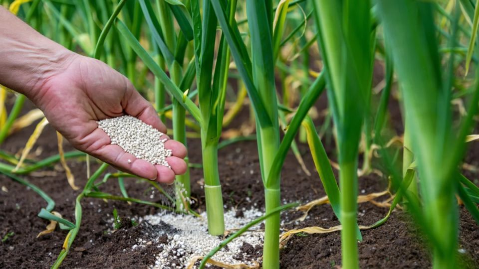 Чеснок в июне: как правильно подкормить для богатого урожая