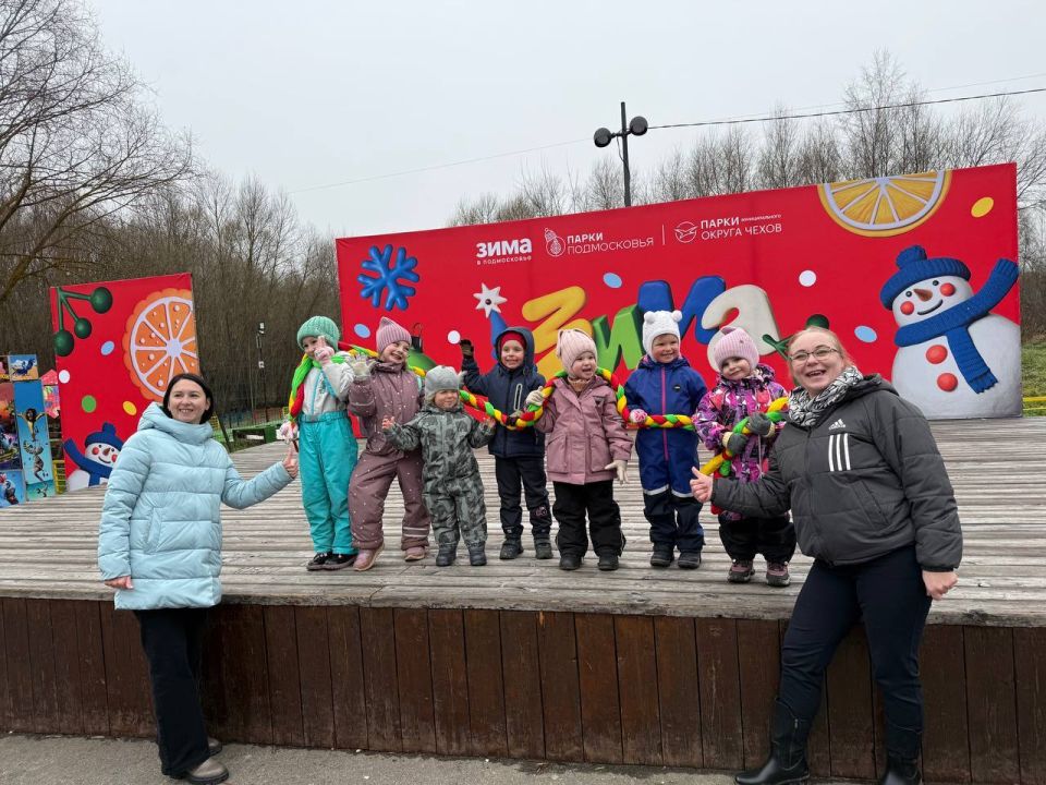 Вчера в Городском парке прошли Игровая программа и Викторина «Всезнайки» для малышей