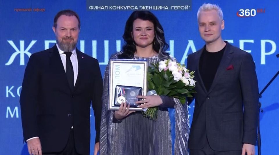 Ольга Кириллова из Химок выступила в финале регионального конкурса «Женщина — Герой» 2025