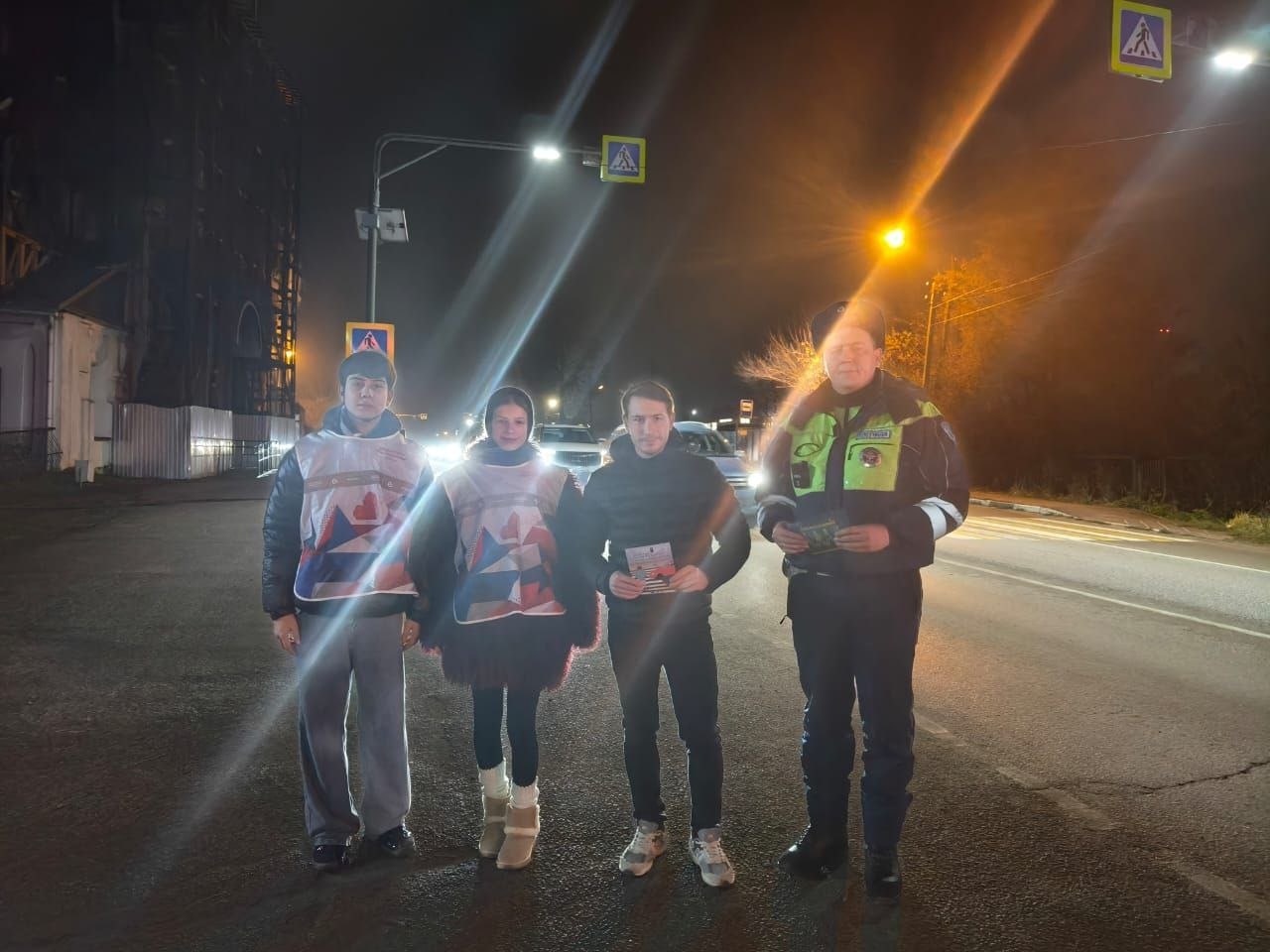 На территории МКУ ТУ «Гжель» состоялись профилактические рейды по безопасности на дороге