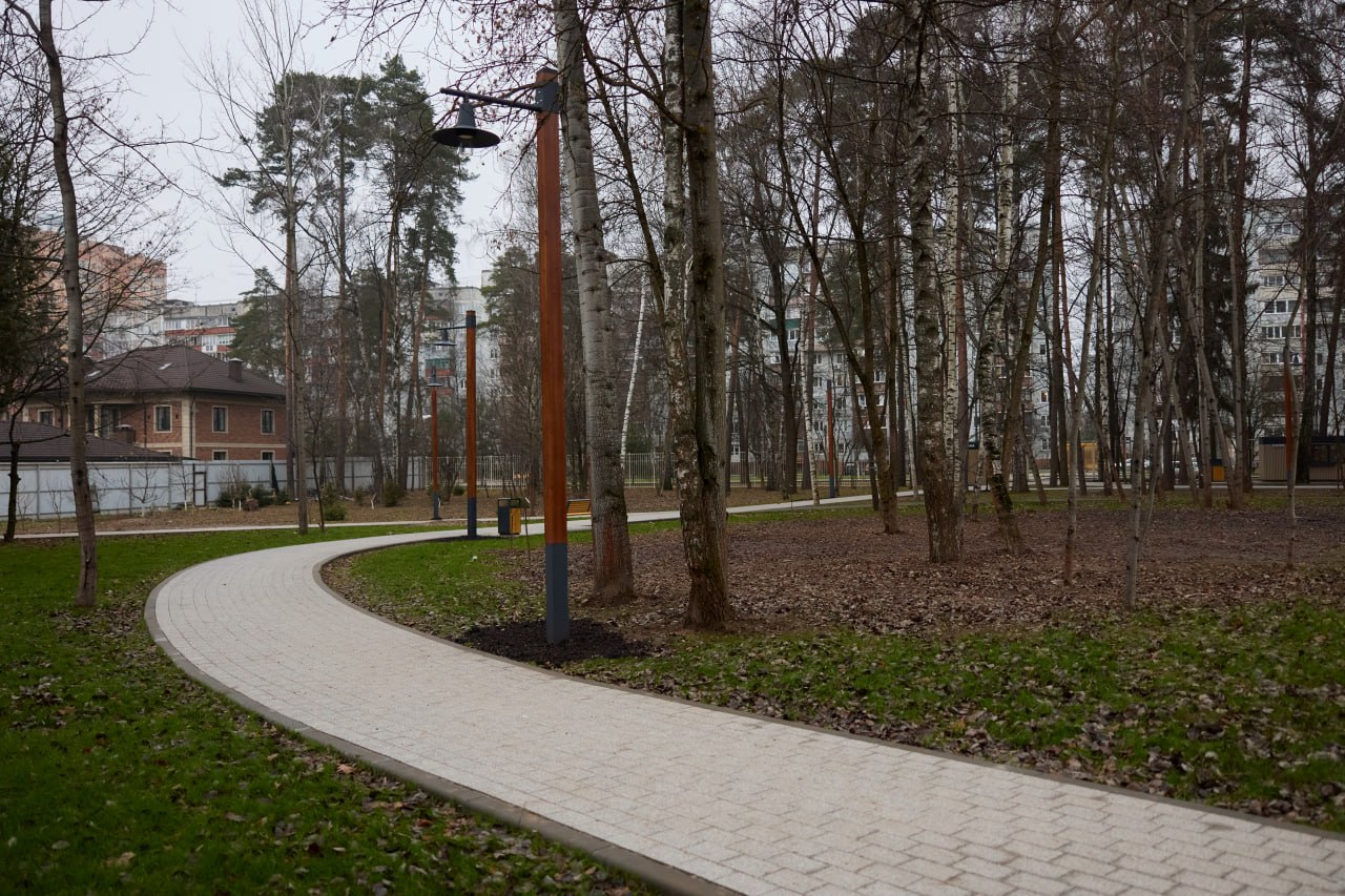 В Королёве завершается благоустройство парка «Папанинская дача» В Королёве завершается благоустройство парка «Папанинская дача»