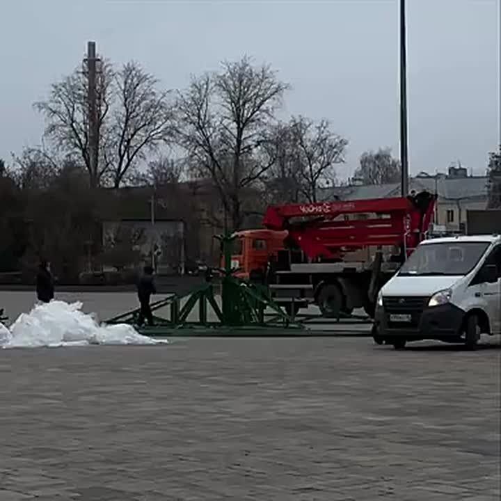 Центральная площадь Домодедово скоро станет праздничнее!