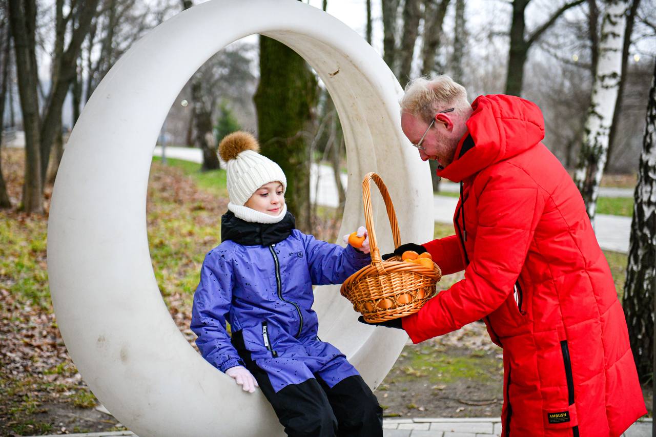 Зимний сезон открыли в парке Толстого Зимний сезон открыли в парке Толстого