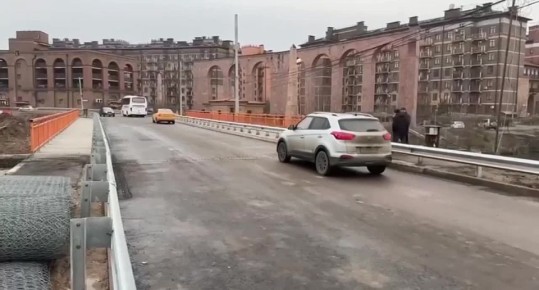 Запущено рабочее движение по новому мосту через реку Клязьму вблизи ЖК «Город Набережных»