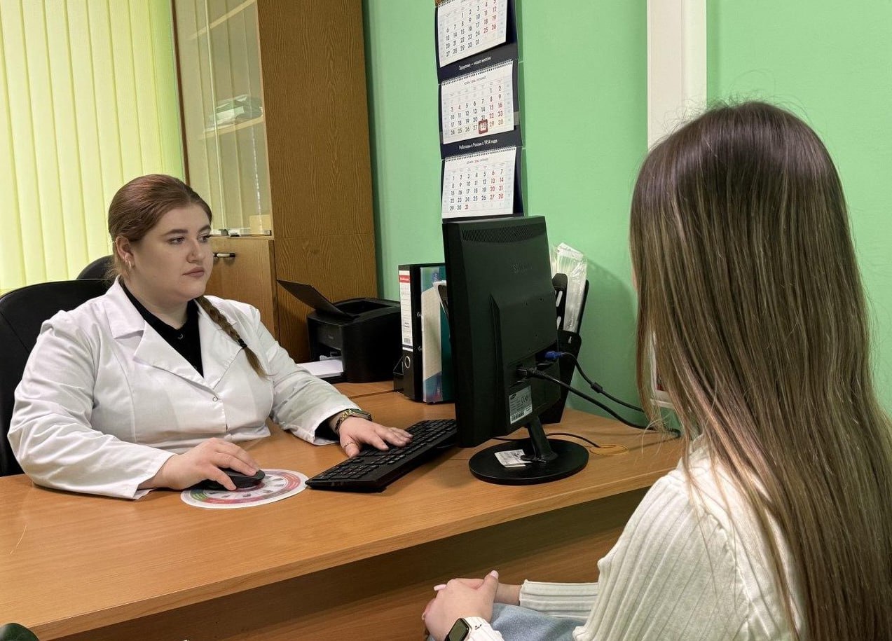 В Сергиевом Посаде в поликлинике №1 начала приём пациентов молодой врач-терапевт Богдана Паламарчук В Сергиевом Посаде в поликлинике №1 начала приём пациентов молодой врач-терапевт Богдана Паламарчук