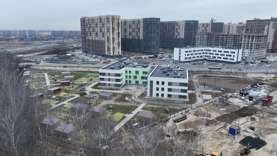 Владимир Волков: Детский сад на 360 ребятишек возводит застройщик в ЖК «Томилино парк» в Мирном