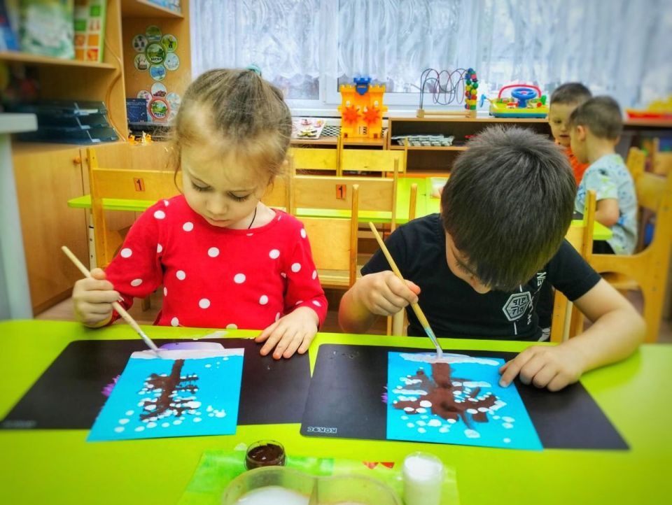 В рамках реализации проекта "Предшкола: стандарт детского сада" в дошкольном отделении гимназии №2 м.о. Чехов (здание 3, п. Васькино) на тематической неделе "Творческая лаборатория" - лексическая тема "Зима" - воспитанники...