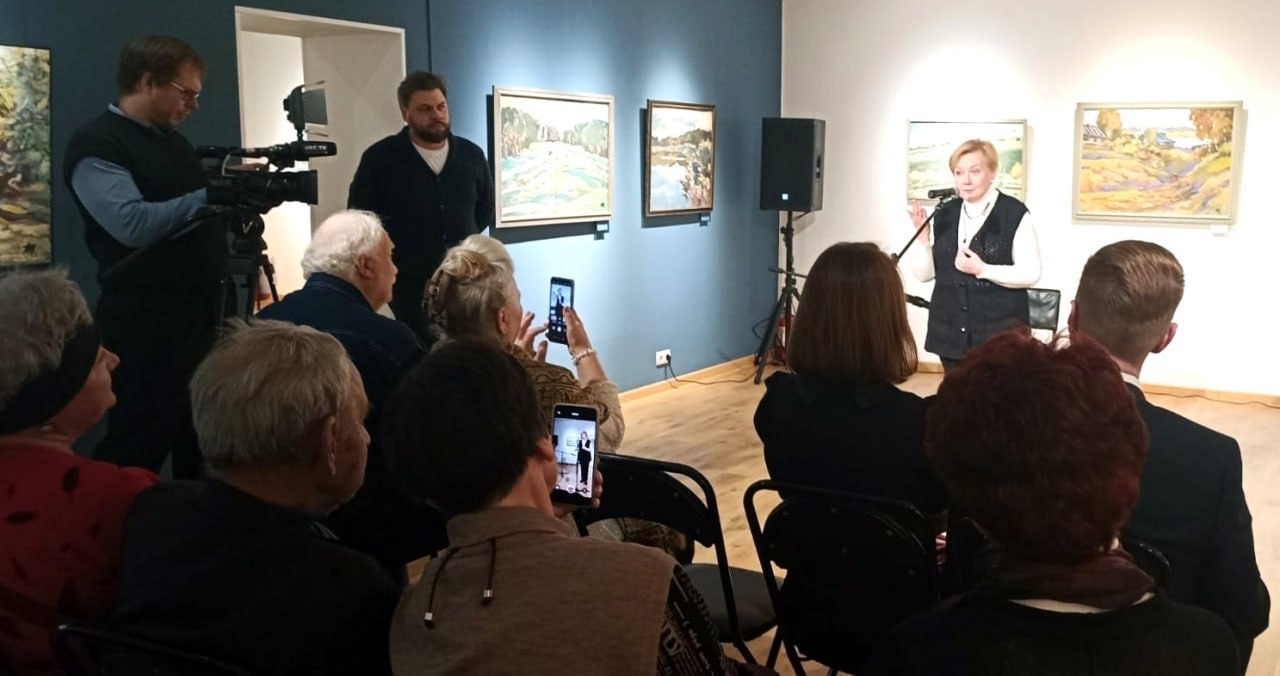 В Выставочном зале имени О.А.Коняшина торжественно открылась юбилейная выставка Александра Махоткина В Выставочном зале имени О.А.Коняшина торжественно открылась юбилейная выставка Александра Махоткина