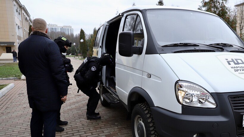 Народная дружина Солнечногорска получила служебный микроавтобус Народная дружина Солнечногорска получила служебный микроавтобус