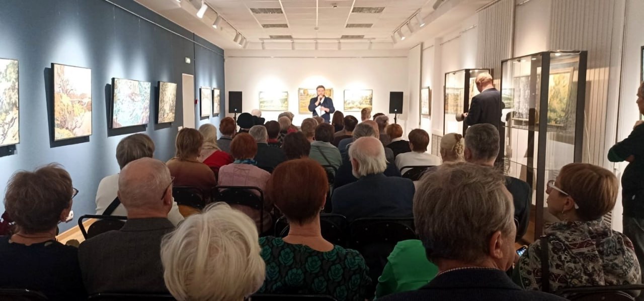 В Выставочном зале имени О.А.Коняшина торжественно открылась юбилейная выставка Александра Махоткина В Выставочном зале имени О.А.Коняшина торжественно открылась юбилейная выставка Александра Махоткина