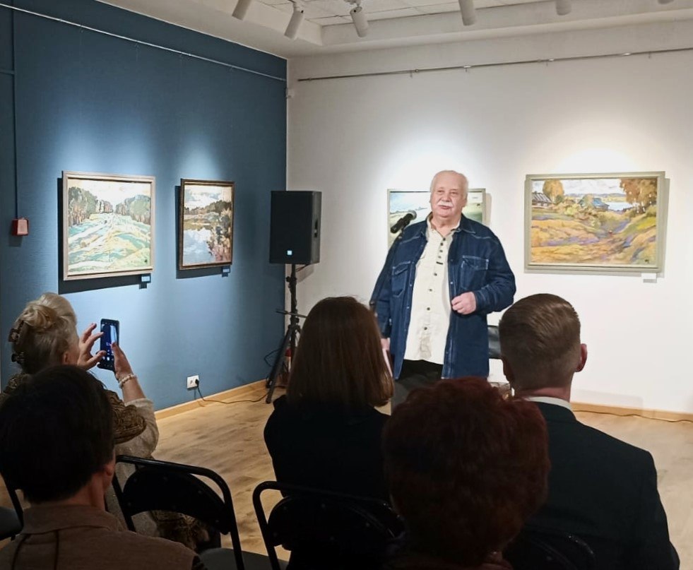 В Выставочном зале имени О.А.Коняшина торжественно открылась юбилейная выставка Александра Махоткина В Выставочном зале имени О.А.Коняшина торжественно открылась юбилейная выставка Александра Махоткина