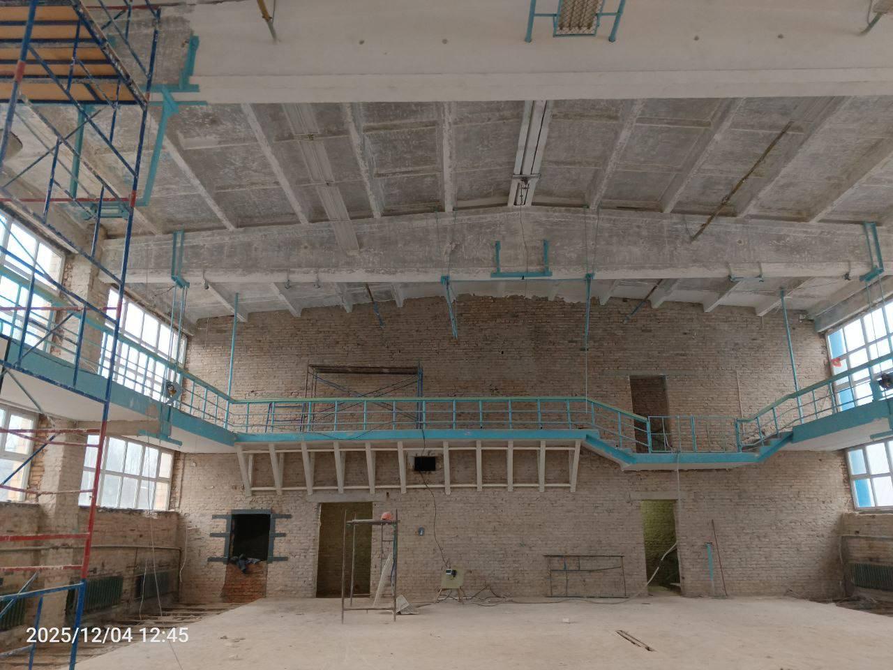 В Ногинске продолжаются работы по капитальному ремонту спортивно-оздоровительного комплекса «Знамя» В Ногинске продолжаются работы по капитальному ремонту спортивно-оздоровительного комплекса «Знамя»