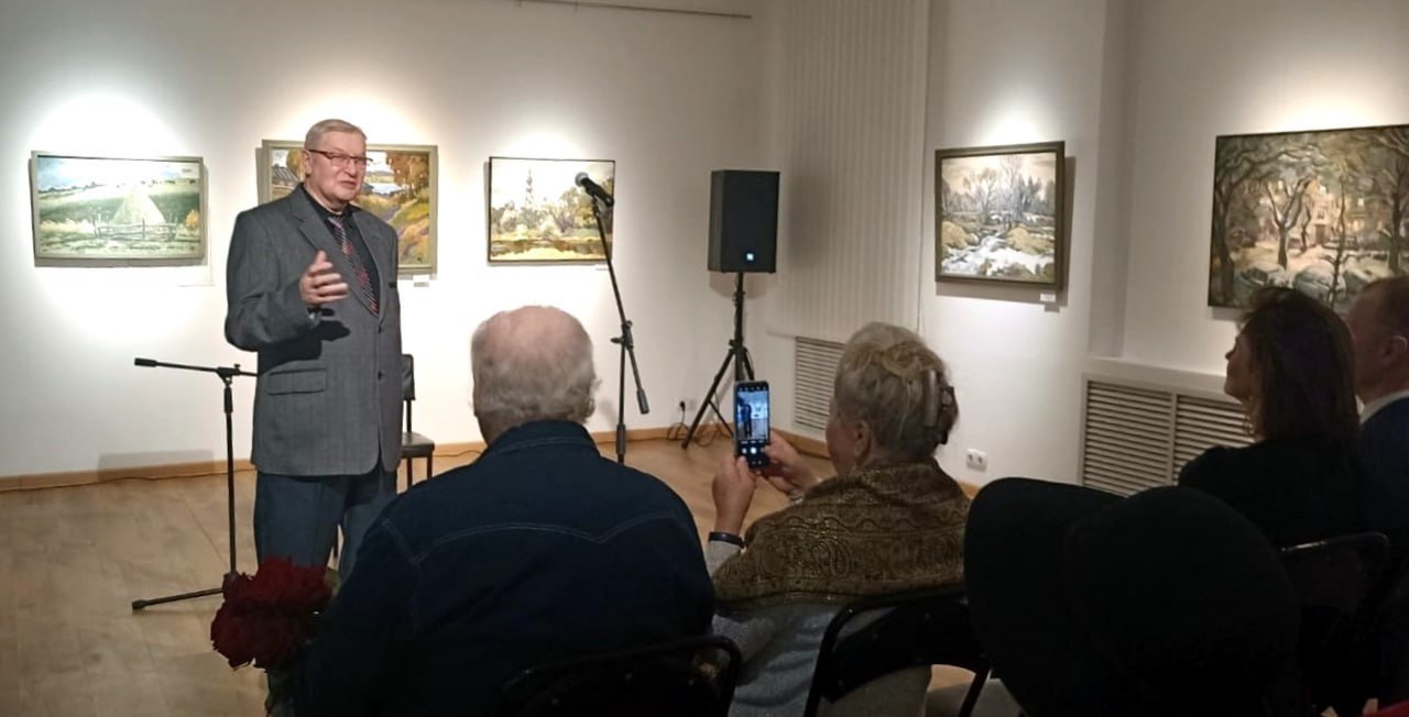 В Выставочном зале имени О.А.Коняшина торжественно открылась юбилейная выставка Александра Махоткина В Выставочном зале имени О.А.Коняшина торжественно открылась юбилейная выставка Александра Махоткина