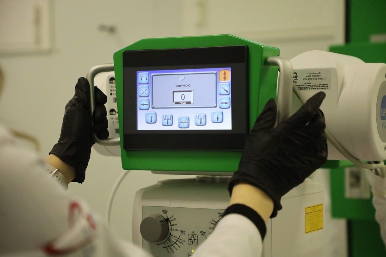 В поликлинику посёлка Пролетарский поступил современный цифровой рентгеновский комплекс «Дуограф-500» В поликлинику посёлка Пролетарский поступил современный цифровой рентгеновский комплекс «Дуограф-500»