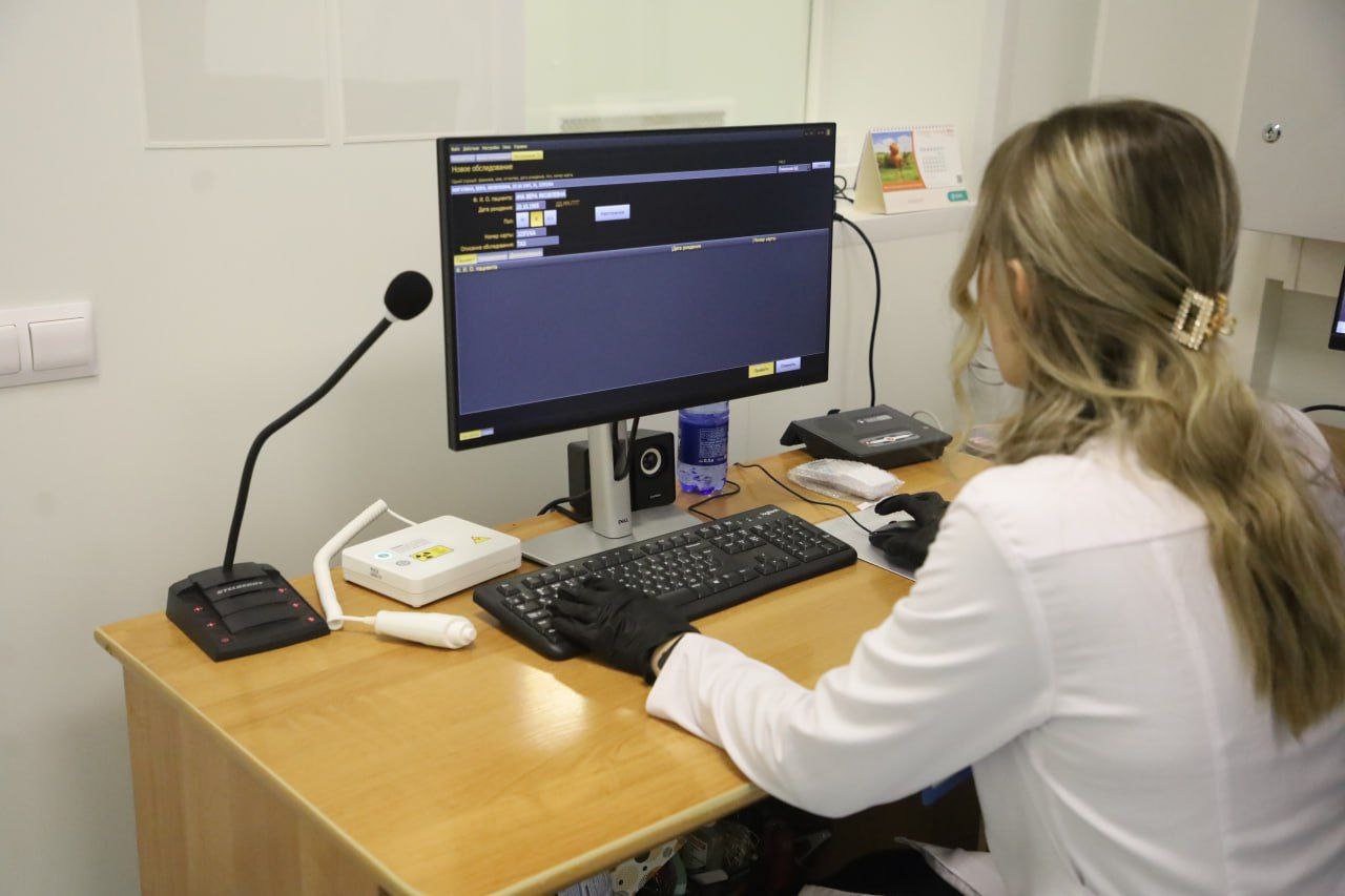 В поликлинику посёлка Пролетарский поступил современный цифровой рентгеновский комплекс «Дуограф-500»