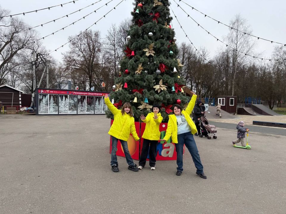 Сегодня в Городском парке прошла Игровая программа для детей