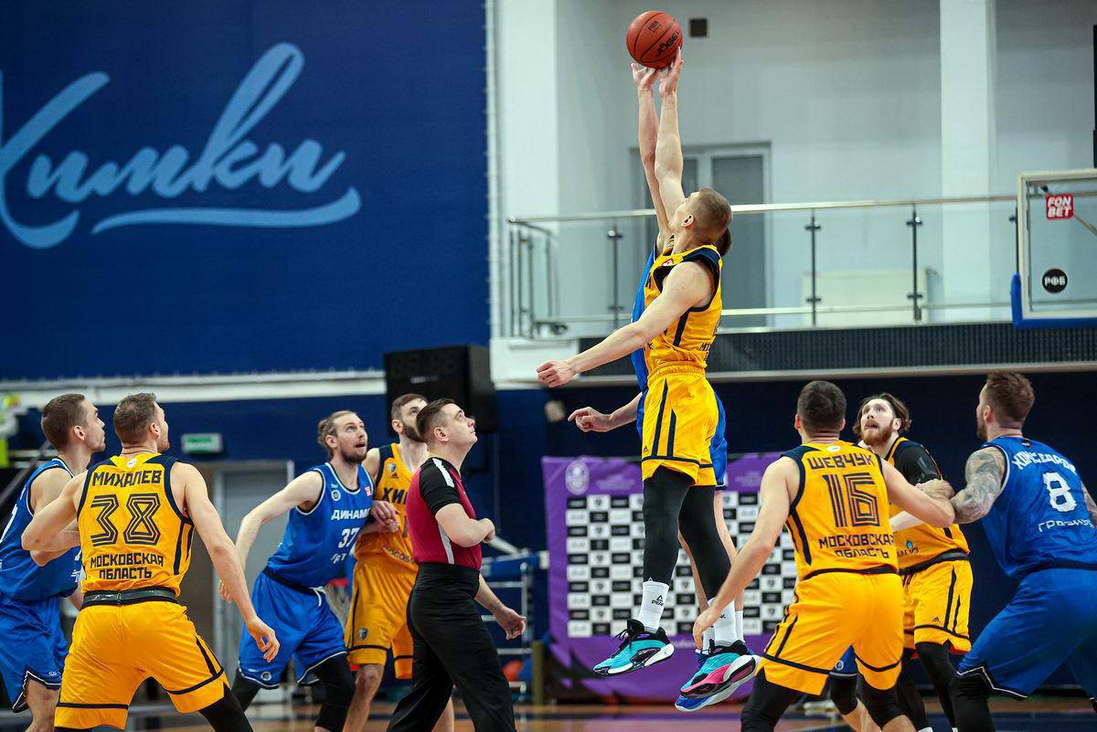 БК «Химки» проведёт домашний матч против грозненского «Динамо»