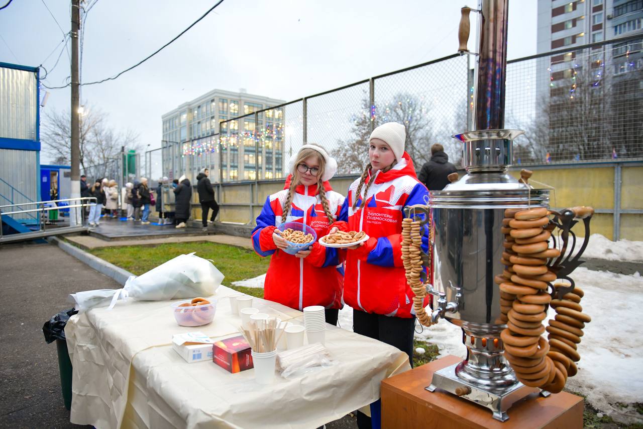 Как прошло открытие катка на улице Панфилова Как прошло открытие катка на улице Панфилова