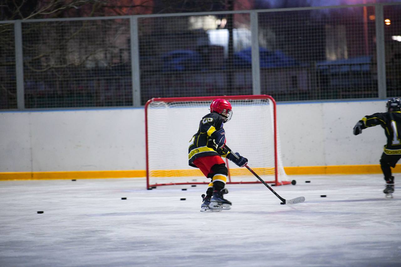 Как прошло открытие катка на улице Панфилова Как прошло открытие катка на улице Панфилова