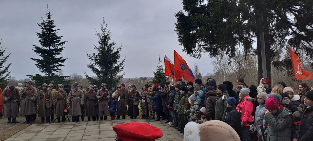 Традиционная акцияреконструкция «Бой за Леоново» Традиционная акцияреконструкция «Бой за Леоново»