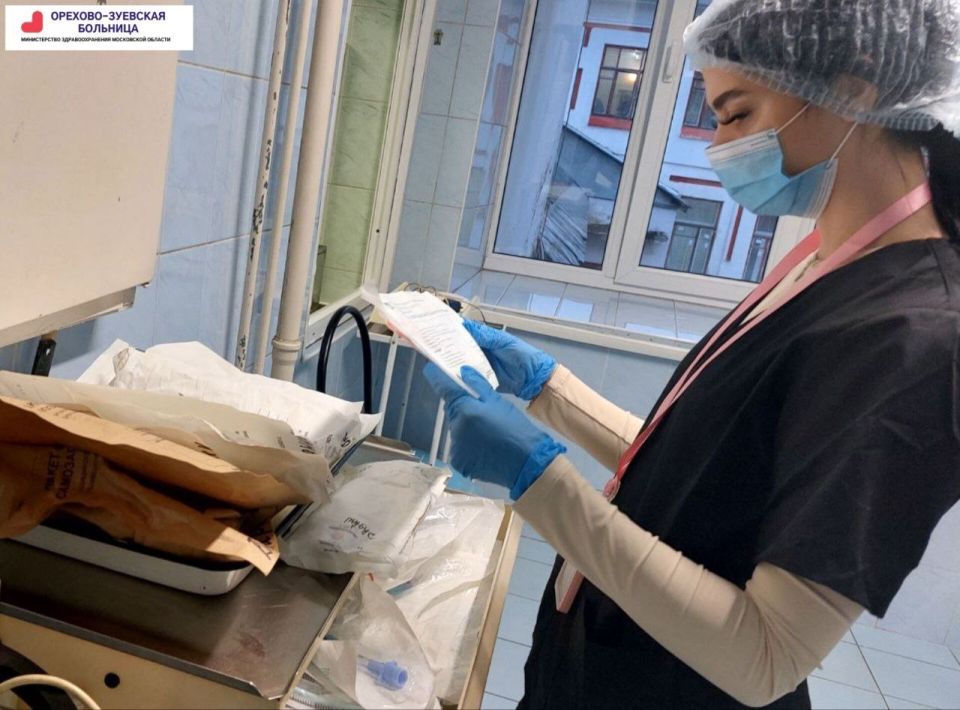 На пути к профессии. В отделении анестезиологии-реанимации филиала №1 Орехово-Зуевской больницы стартовала практика для студентов-второкурсников