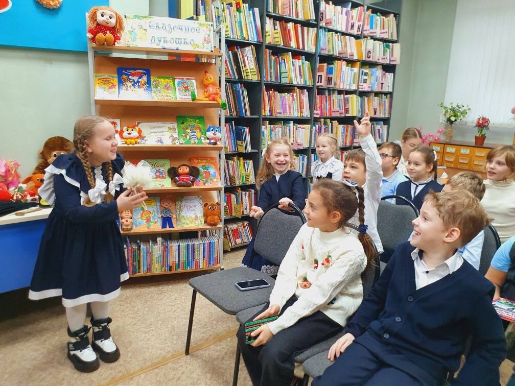 В рамках Недели информационной грамотности в городской библиотеке №2 прошла интерактивная игра-викторина «Путешествие с литературными героями» В рамках Недели информационной грамотности в городской библиотеке №2 прошла интерактивная игра-викторина «Путешествие с литературными героями»