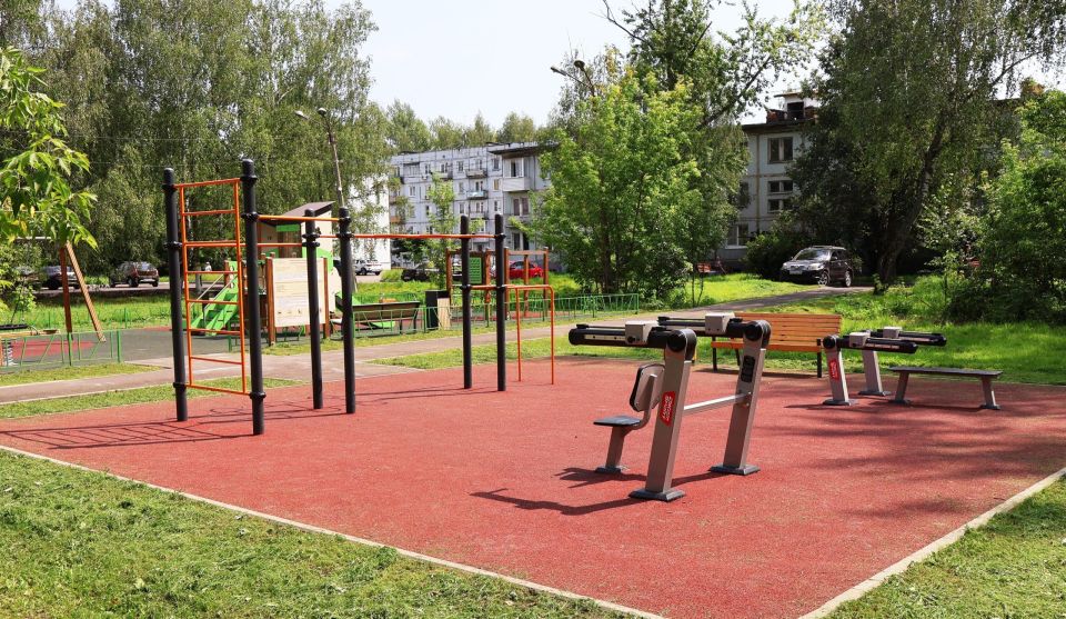 В этом году в городском округе Ступино открыли восемь детских игровых и спортивных площадок