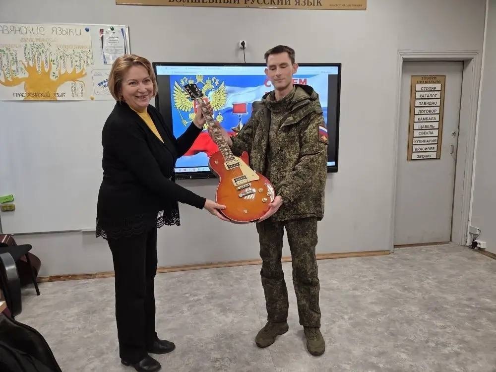 Урок мужества для студентов Люберец провел участник СВО Урок мужества для студентов Люберец провел участник СВО