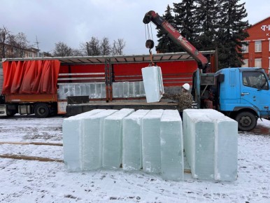 В Долгопрудном начинается строительство сказочного ледового городка