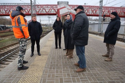 В Городском округе Серпухов состоялось очередное выездное заседание Комиссии по безопасности на железнодорожной инфраструктуре