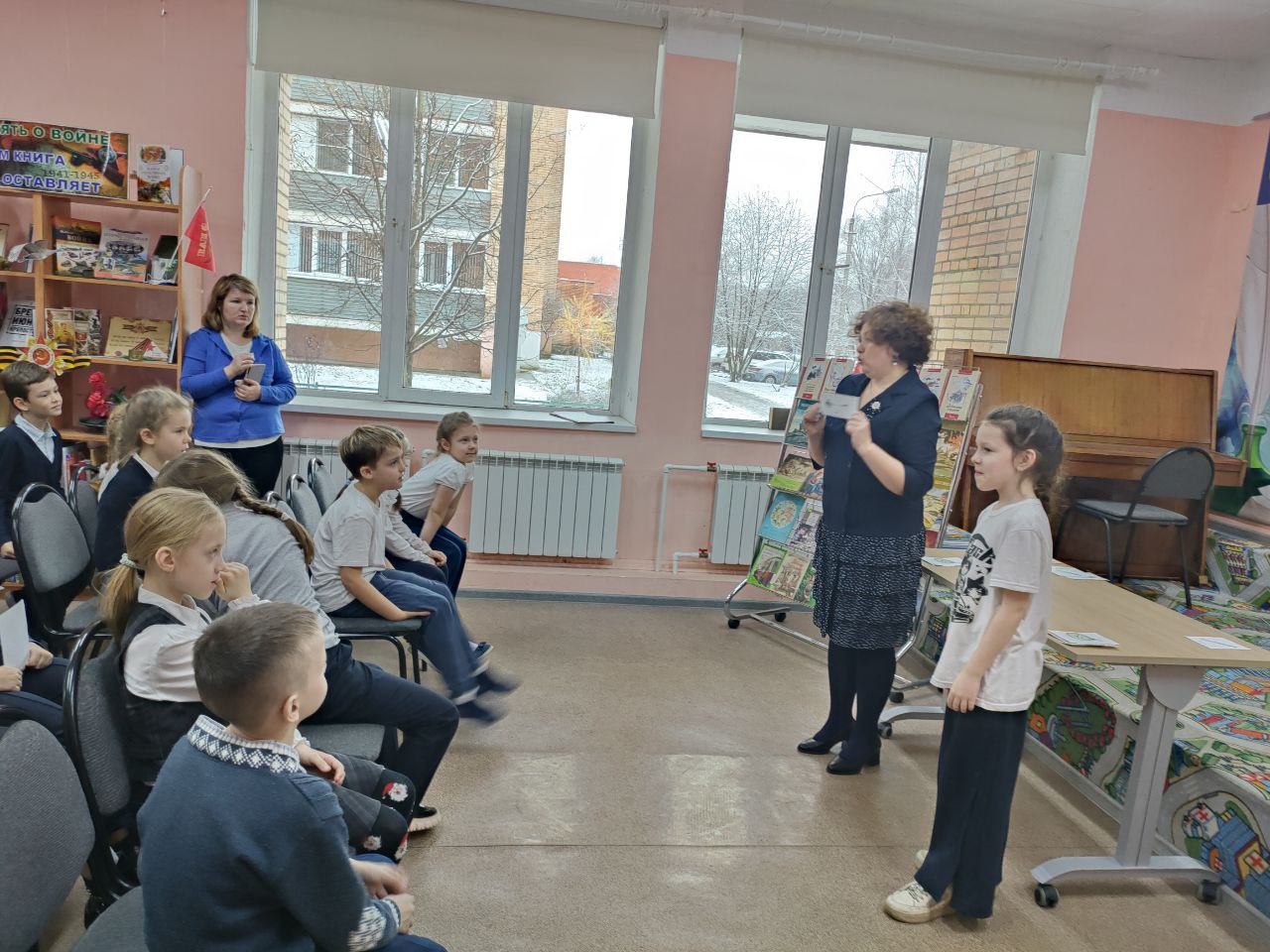 О героях Отечества всех времен говорили в чеховской библиотеке со школьниками О героях Отечества всех времен говорили в чеховской библиотеке со школьниками