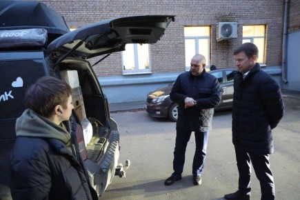 Сергей Юров: Передали очередную партию гуманитарной помощи нашим защитникам