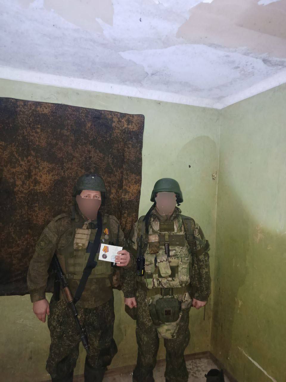 Наш боец с позывным Херсон получил медаль за участие в СВО