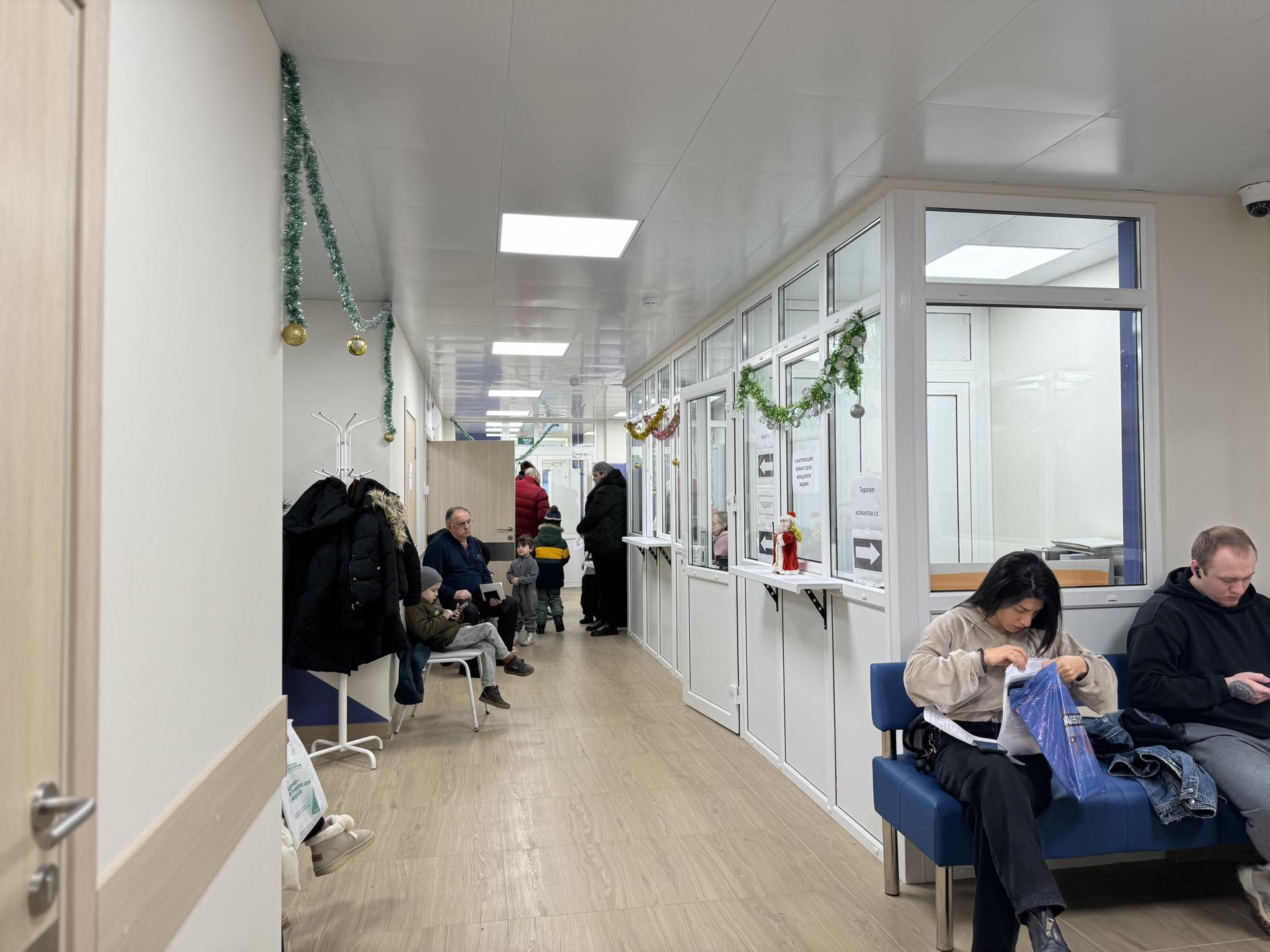 Во врачебной амбулатории посёлка Горки Ленинские подходит к завершению ремонт педиатрического отделения Во врачебной амбулатории посёлка Горки Ленинские подходит к завершению ремонт педиатрического отделения