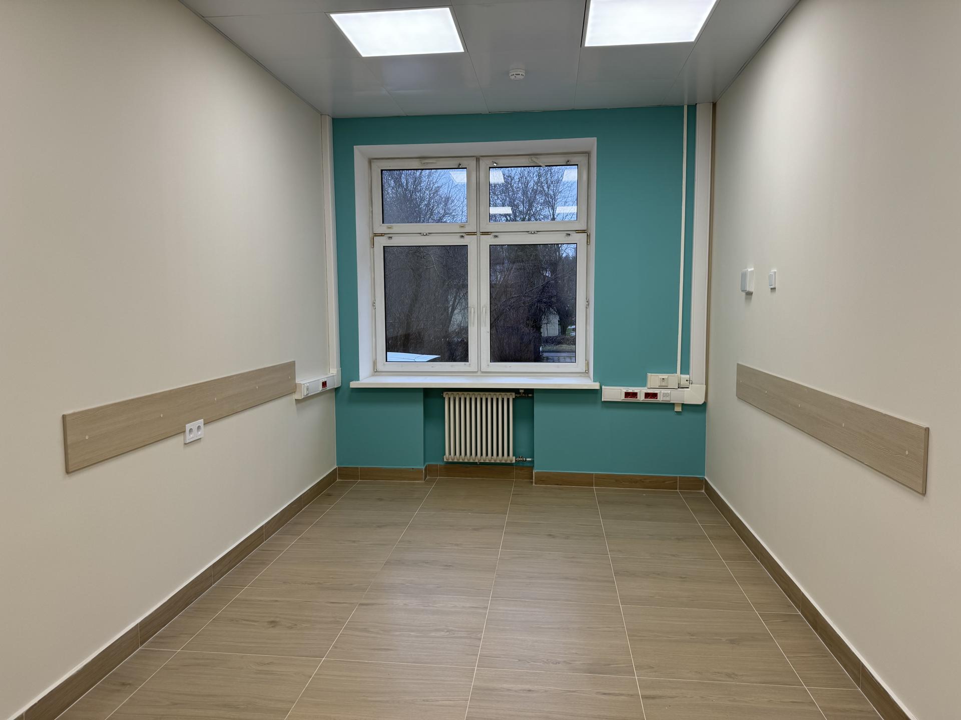 Во врачебной амбулатории посёлка Горки Ленинские подходит к завершению ремонт педиатрического отделения Во врачебной амбулатории посёлка Горки Ленинские подходит к завершению ремонт педиатрического отделения