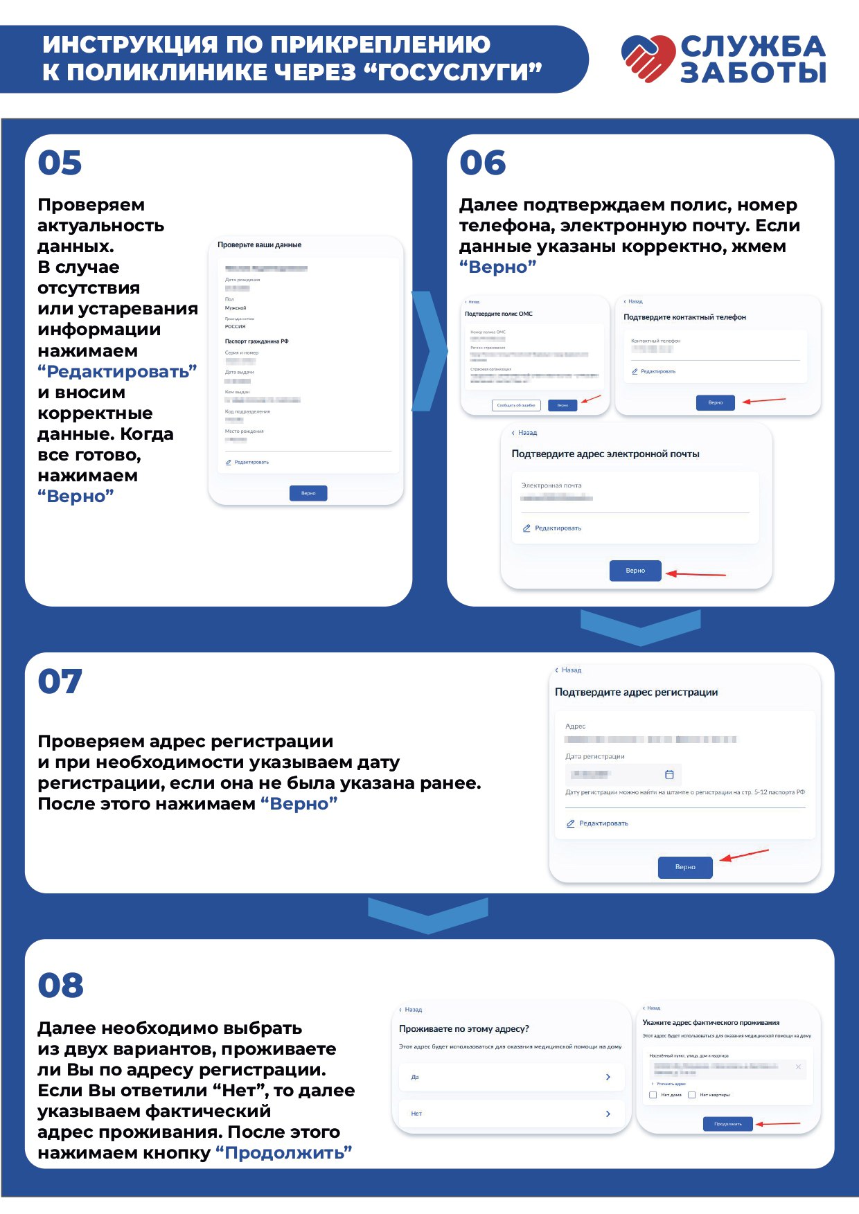 Инструкция по прикреплению к Чеховской больнице через портал "Госуслуги" Инструкция по прикреплению к Чеховской больнице через портал "Госуслуги"